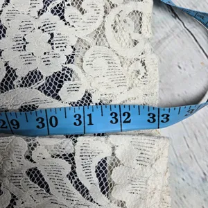 Monteau White‎ Lace Dress V Neck Sleeveless Party Cocktail Dress thumbnail 7