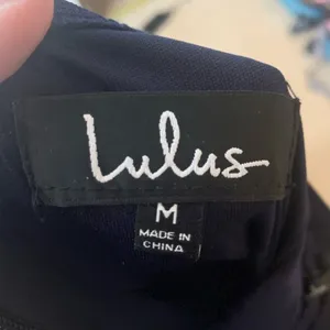 Lulu’s air of romance navy blue maxi formal dress thumbnail 6