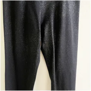Beyond Yoga High Waisted Metallic Sparkle Leggings Black Women's Size Small thumbnail 5