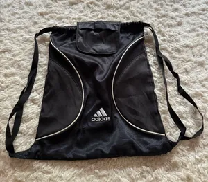 Adidas Black Drawstring Gym Bag thumbnail 1