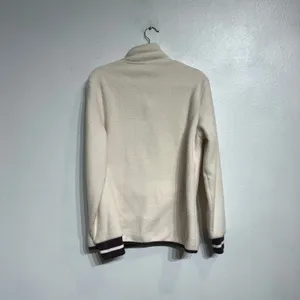 Kari Traa Natural White Rothe Midlayer Fleece Full Zip Jacket Sz M thumbnail 11