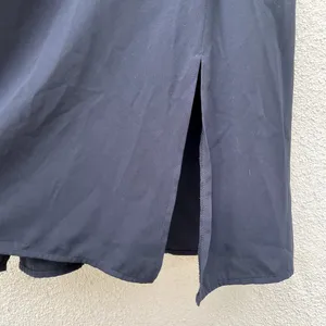 Vintage New Old Stock Black Maxi Skirt M Anna Pull On thumbnail 3