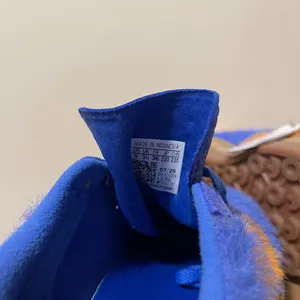 Adidas Gazelle Bold Platform NY Knicks Blue Orange Gum Women Size 5 JS3906 NEW thumbnail 6