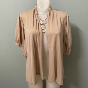 Apt 9 Beige Cardigan thumbnail 3