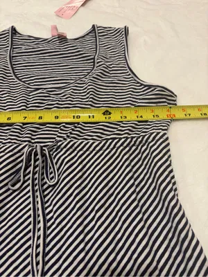 NWT Rumor Has It Striped Sleeveless Maternity Dress - Large thumbnail 5