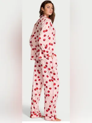 Victoria's Secret Pink Cherry-Print Women’s Pajama Set thumbnail 2