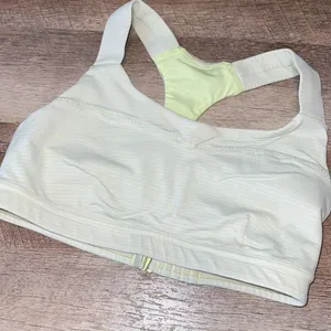 Lululemon Run: Hook Me Up Bra Wagon‎ Stripe Faded Zap / Faded Zap Size 4 thumbnail 2