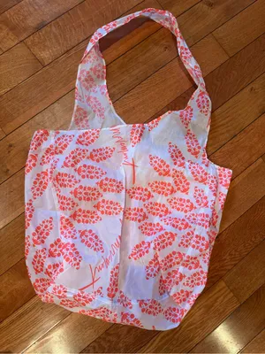 NWOT Free People FP Movement Large Floral Shopping Bag Sling Crossbody thumbnail 1