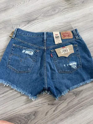 Levi's 501 High-Rise Denim Shorts NWT thumbnail 2