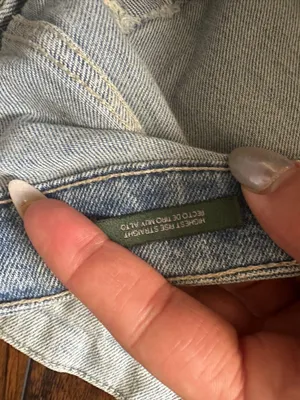 Wild Fable light wash high rise straight jeans thumbnail 3