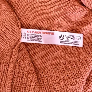 FREE PEOPLE Free-est V Neck Pullover Sweater Orange Knitwear Boho Bohemian Small thumbnail 10