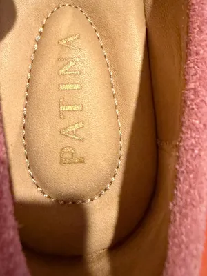 Women's Pink Suede Platform Penny Loafers thumbnail 6