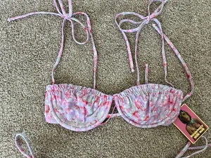 Strawberry Milk Mob bathing suit Pink Size M thumbnail 3