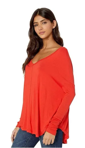 Free People Long Sleeved Top Size XS thumbnail 1