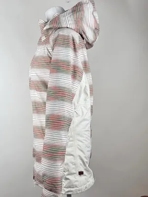 Burton Prism Gore-Tex Snowboard Ski Snow Jacket in Space Dye Stripe Size XS thumbnail 9