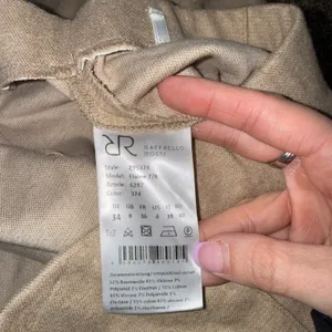 Raffaello Rossi Elaine 7/8 Pants Womens 4 Tan Excellent‎ Wide Leg Knit Seam thumbnail 4