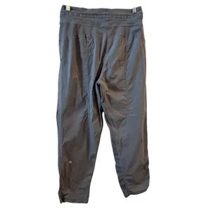 Lululemon Women's Bluish Gray‎ Cropped Dance Studio Pants Size 6 Activewear thumbnail 10