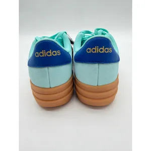 Adidas VL Court 3.0 Bold Platform Aqua Blue Suede Skate Trainer Low Sneakers 7.5 thumbnail 5