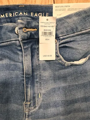 American Eagle Shorts Denim Stretch thumbnail 4