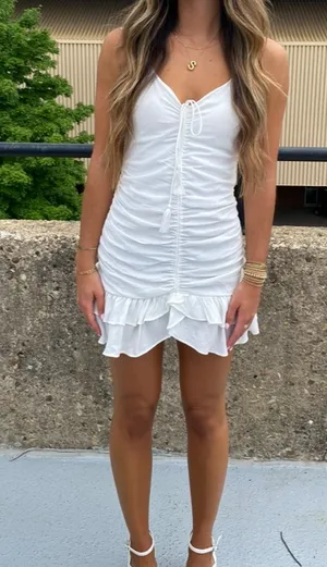 DO+BE White Dress Mini thumbnail 3