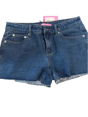 Edikted Birdy Low Rise Denim Shorts medium NWT thumbnail 3
