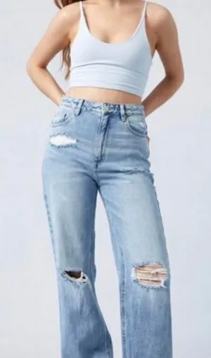 PacSun 90s Boyfriend Jeans Ripped thumbnail 1