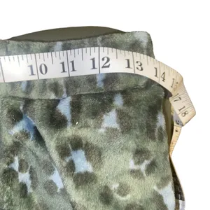 Aerie fuzzy green pajama shorts size XS thumbnail 3