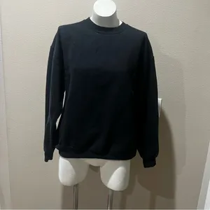 Pretty little thing los angeles calabasas black pullover sweatshirt thumbnail 5
