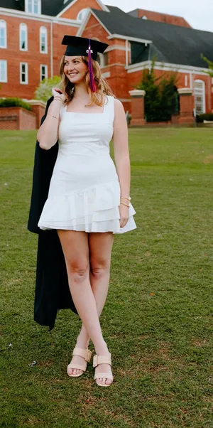 White Mini Dress Boutique Size M thumbnail 1