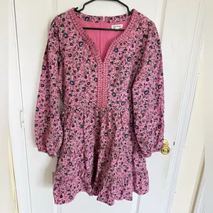 Roller Rabbit Cluny Naema Pink Floral Dress thumbnail 4