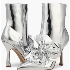 3000. Sam edelman Esmae 2 Pointed Toe Bootie sz 7 Silver thumbnail 3