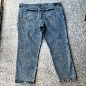 Abercrombie & Fitch 90's Straight Ultra High Rise Acid Wash Jeans 37‎ / 24 thumbnail 9