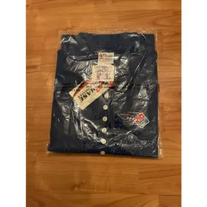 Vtg Chase Authentics Nascar Women's Polo Shirt "Domino's Pizza" Size M Blue thumbnail 5