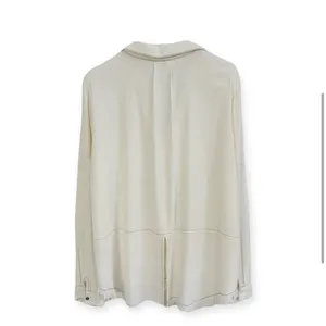 The Porter Collective Off White Cowgirl Frayed Hem Button Up Tunic Shirt 350 thumbnail 2
