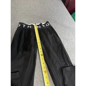 NVGTN Women's Black Seamless Leggings Sz L Gym Workout Athletic thumbnail 3