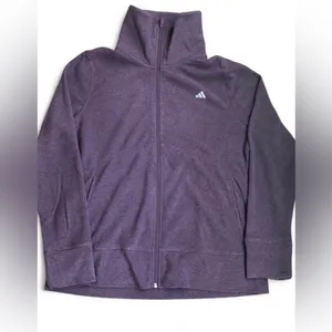 Adidas Women's Utility Jacket in Rich Purple Size L thumbnail 3