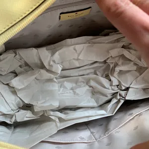Authentic KATE SPADE Saffiano leather zip top Tote/Flower charm thumbnail 11