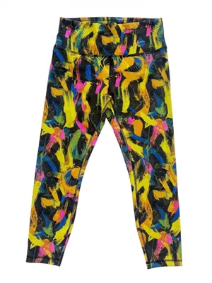 lululemon Wunder Train High-Rise Tight 25" - Undertone Black Multi - Size 12 thumbnail 3