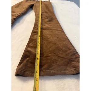 Banana Republic Brown Corduroy High Rise Flare Leg‎ Pants Womens 27 Inseam 31 thumbnail 2
