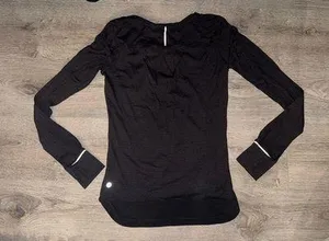 Lululemon Athletica Run Sheer Long Sleeve - 6 women’s thumbnail 1