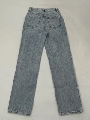 PacSun 90s Boyfriend Light Blue Wash Baggy Straight Leg Denim Jeans Women 26x32 thumbnail 10