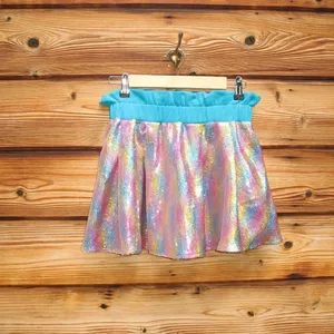 Queen of Sparkles Rainbow Glitter Skirt Skort thumbnail 2