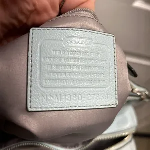 Coach. Baby Blue Satchel. thumbnail 6