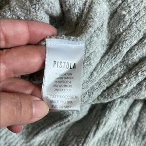 Pistola Gray Ribbed Cardigan Sweater thumbnail 5