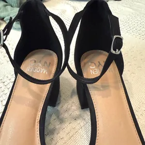 Madden NYC 9.5 Illie City embellished ankle strap block heel sandal 2970 thumbnail 4