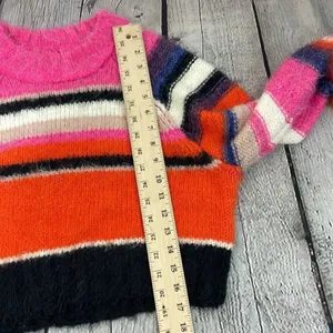 Free People Snowbird Sweater Multicolored Stripes size XS thumbnail 15