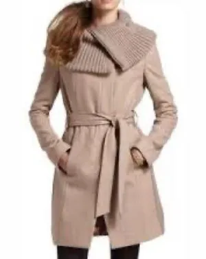 • Anthropologie Elevenses Judith shall knit trench jacket• Size 2 thumbnail 2