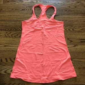 Lululemon Racerback Tank Scoop Neck Peach Pink thumbnail 1