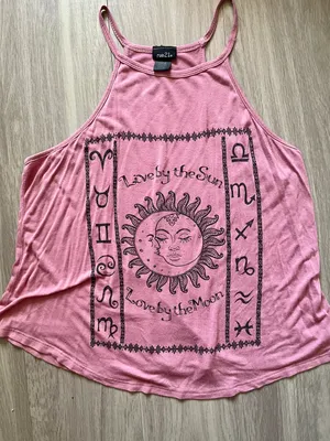 Rue 21 Pink tank top thumbnail 1