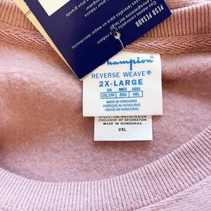 Champion Reverse Weave Sweatshirt Women's 2XL NWT Pink Mauve Crew Neck Pullover thumbnail 6